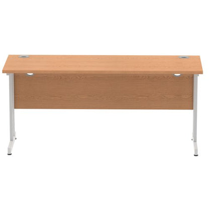 Impulse 1600x600 Desk Oak SL Leg