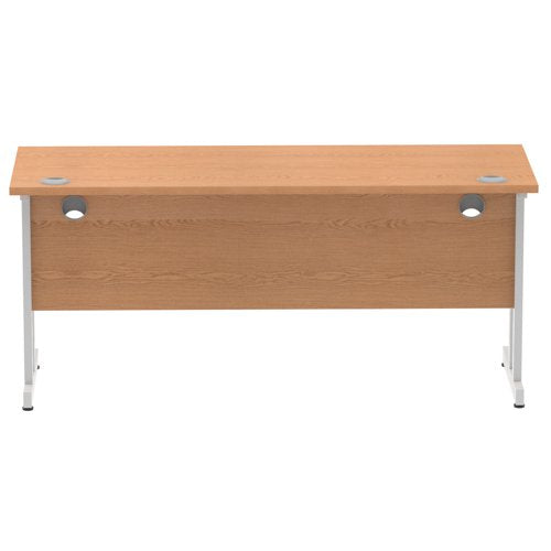 Impulse 1600x600 Desk Oak SL Leg