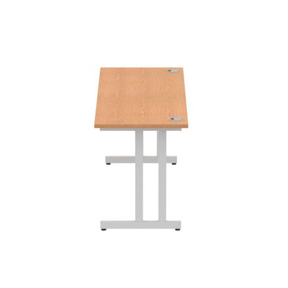 Impulse 1800x600 Desk Oak SL Leg