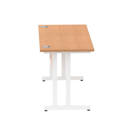 Impulse 1400x600 Desk Oak WH Leg