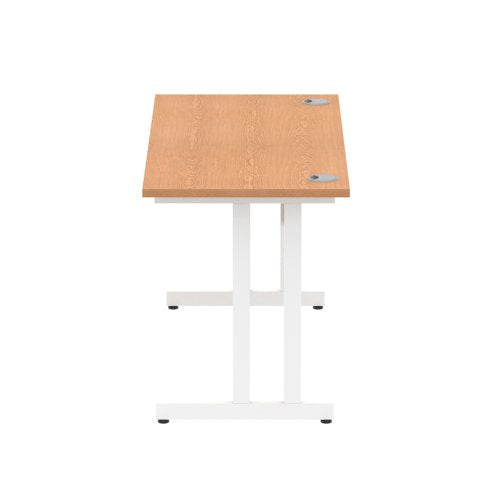 Impulse 1400x600 Desk Oak WH Leg
