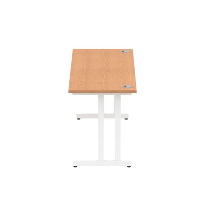 Impulse 1800x600 Desk Oak WH Leg