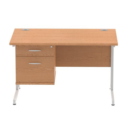 Impulse 1200X800 Desk OKSL 1X2 FixPed