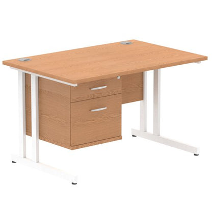 Impulse 1200X800 Desk OKWH 1X2 FixPed