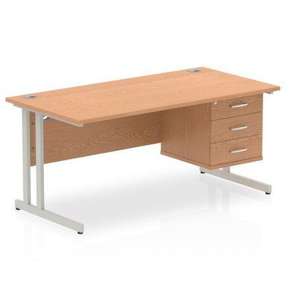 Impulse 1600X800 Desk OKSL 1X3 FixPed