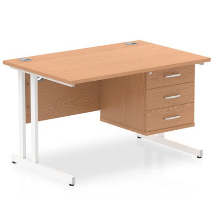 Impulse 1200X800 Desk OKWH 1X3 FixPed