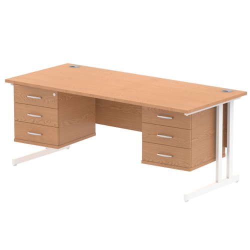 Impulse 1800X800 Desk OKWH 2X3 FixPed