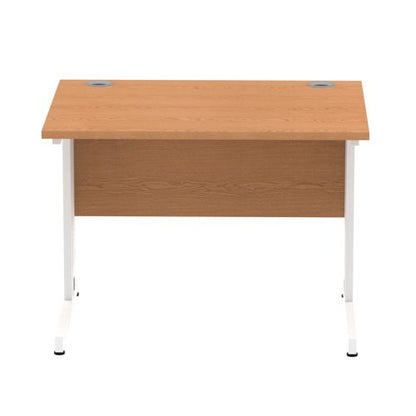 Impulse 1000x800 Oak WH Cable Leg