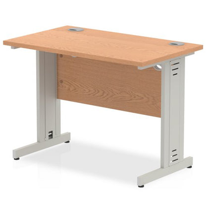 Impulse 1000x600 Oak SL Cable Leg