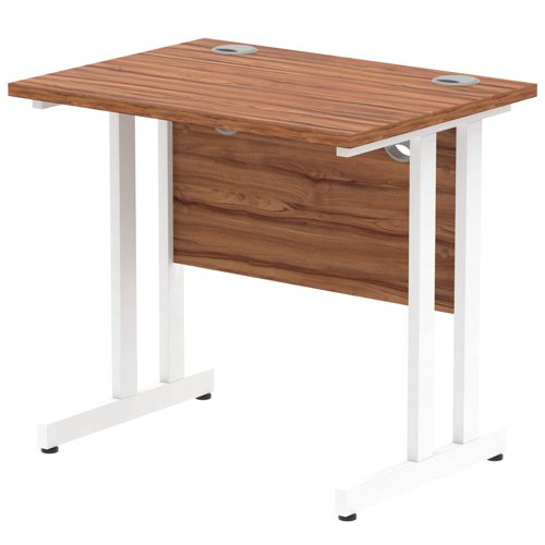 Impulse 800x600 Walnut White Leg