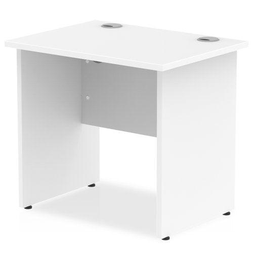 Impulse 800x600 Desk White End Leg
