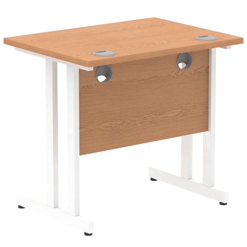 Impulse 800x600 Desk Oak WH Leg