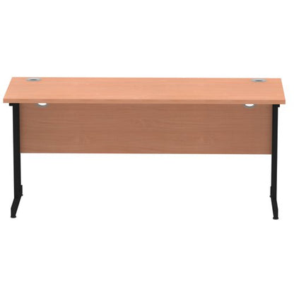 Impulse 1600x600 Beech Black Leg