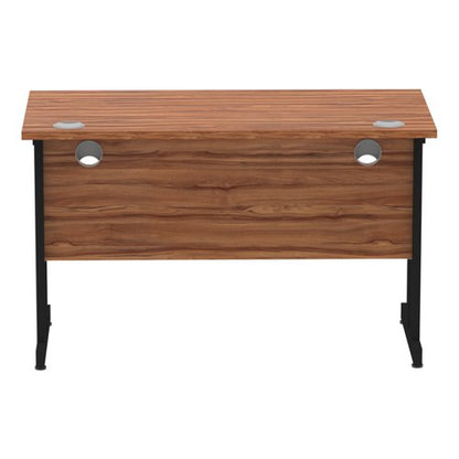 Impulse 1200x600 Walnut Black Leg