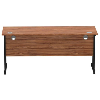 Impulse 1600x600 Walnut Black Leg