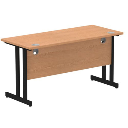 Impulse 1400x600 Oak Black Leg