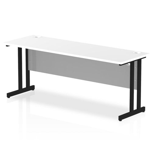 Impulse 1800x600 White Black Leg
