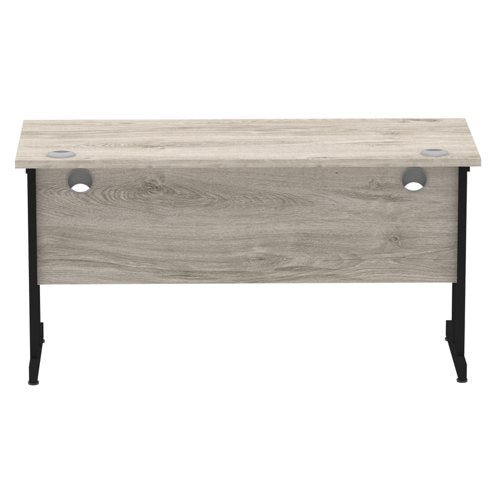 Impulse 1400x600 GY Oak Black Leg