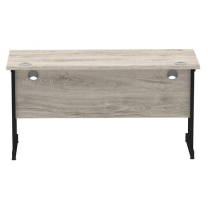 Impulse 1400x600 GY Oak Black Leg