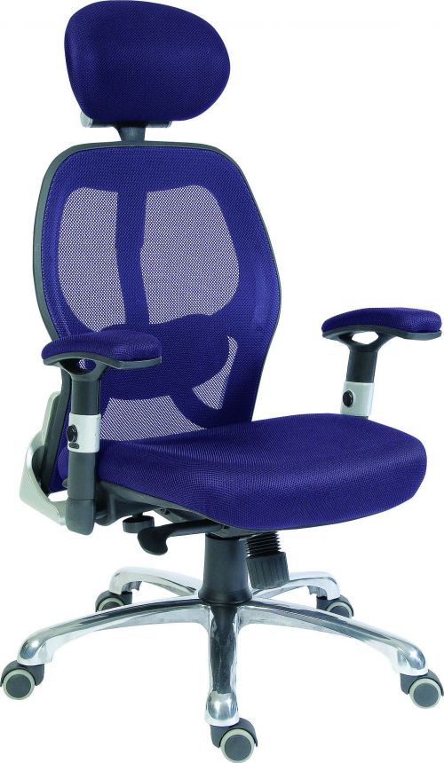 Cobham Mesh Chair Blue