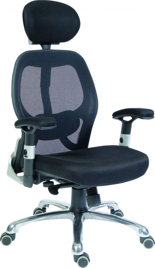 Cobham Mesh Chair Black