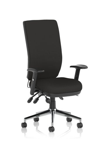 Chiro High Back Chair wArms BK