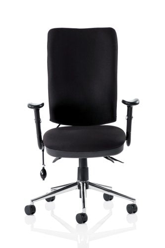 Chiro High Back Chair wArms BK