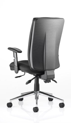 Chiro High Back Chair wArms BK