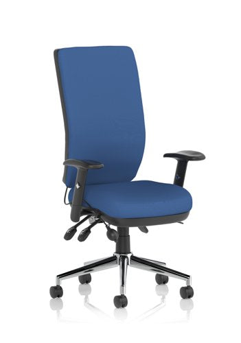 Chiro High Back Chair wArms BL