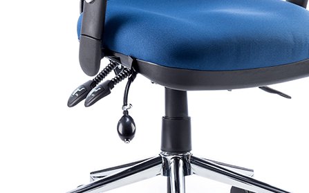 Chiro High Back Chair wArms BL