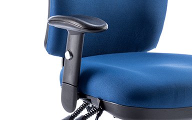 Chiro High Back Chair wArms BL