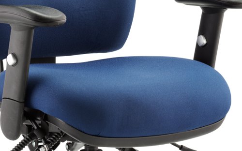 Chiro Medium Back Chair wArms BL