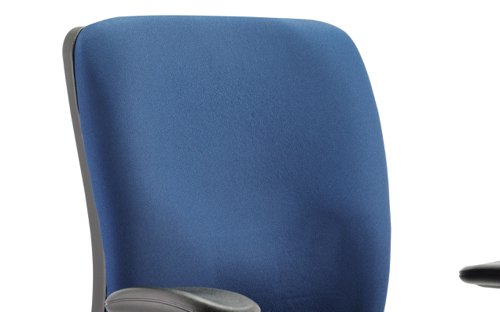 Chiro Medium Back Chair wArms BL