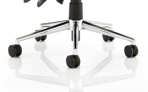 Chiro Medium Back Chair wArms BL