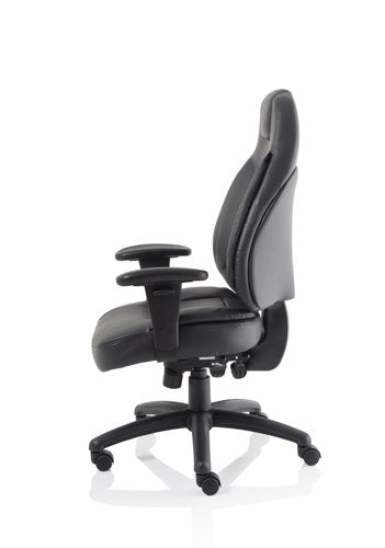 Galaxy Chair Black Leather