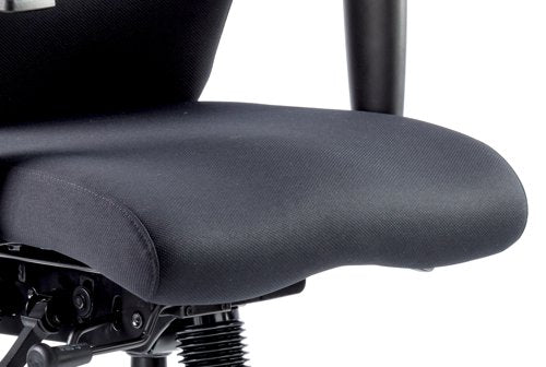 Onyx Black Fabric wHeadrest wArms