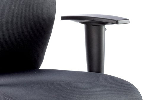 Onyx Black Fabric woHeadrest wArms