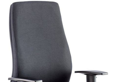 Onyx Black Fabric woHeadrest wArms