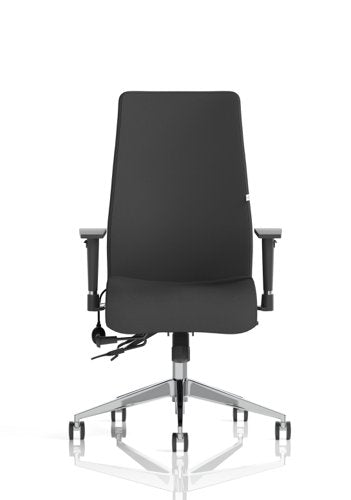 Onyx Black Fabric woHeadrest wArms