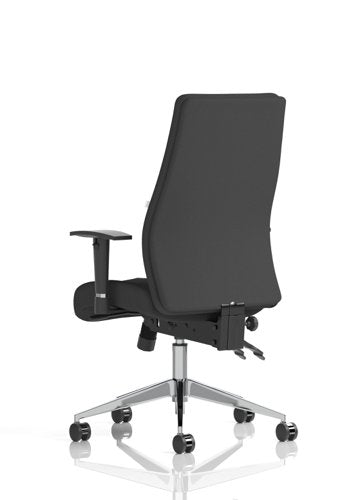 Onyx Black Fabric woHeadrest wArms