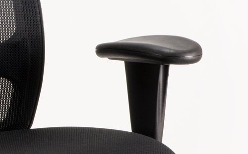 Portland HD Chair Black Mesh wArms