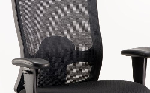 Portland HD Chair Black Mesh wArms