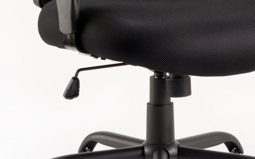 Portland HD Chair Black Mesh wArms