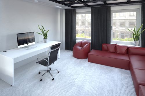 Nola Med Black Leather Exec Chair