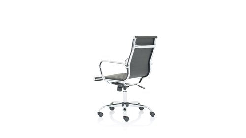 Nola Med Black Leather Exec Chair