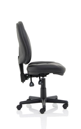Jackson Black Leather Chair