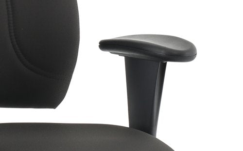 Esme Posture Chair wArms Black