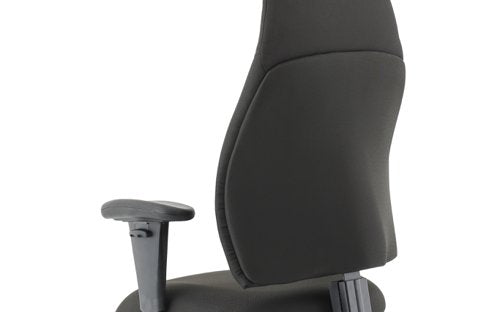 Esme Posture Chair wArms Black