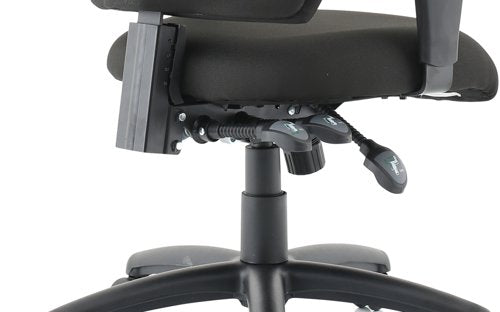 Esme Posture Chair wArms Black