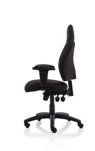 Esme Posture Chair wArms Black